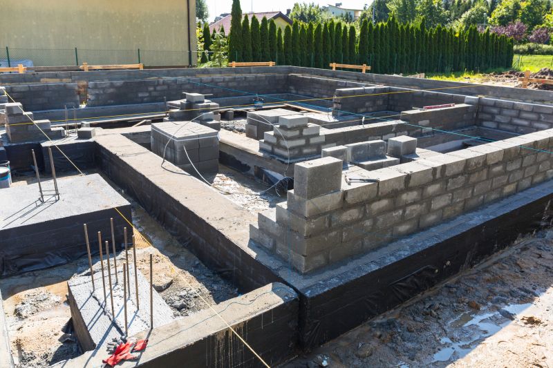 Brick Foundation Installation