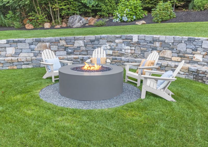 Outdoor Firepit Installation